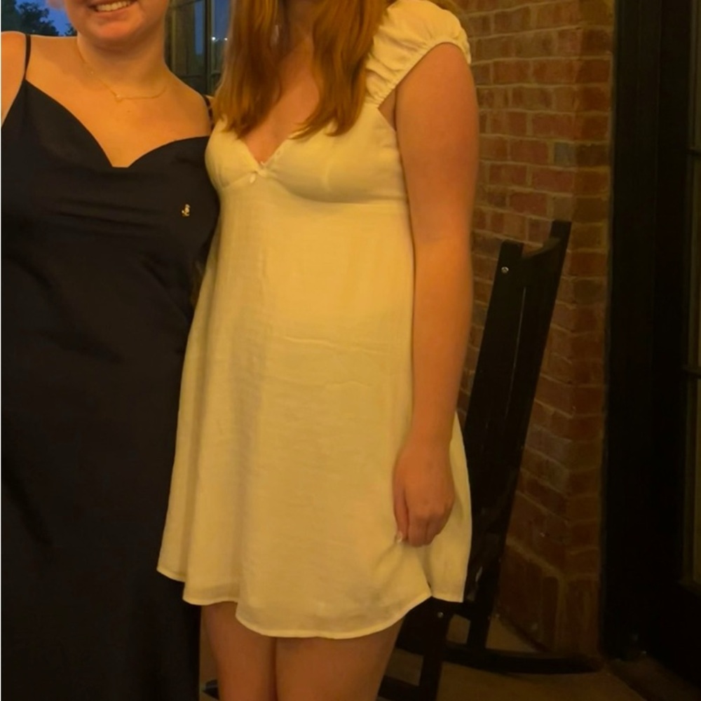 White Mini Dress